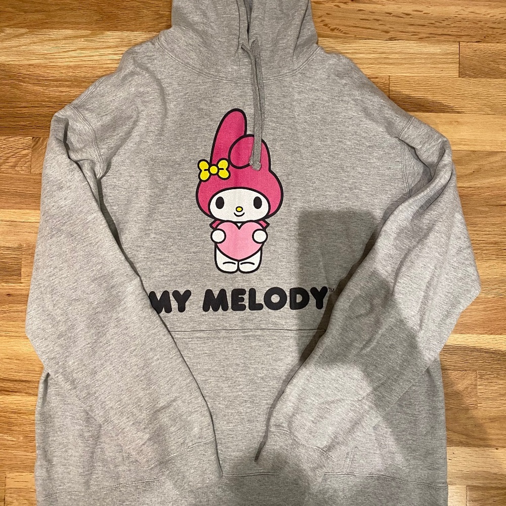 Sanrio my melody grey hoodie!